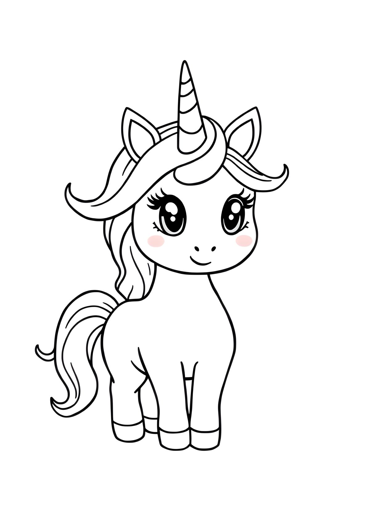 Coloring Sheet Emoji Unicorn Coloring Page coloring page for kids
