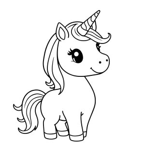 Emoji Printable Colouring Unicorn Coloring Page coloring page for kids