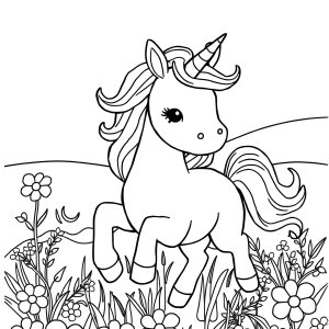 Cute Coloring Free Printable Coloring Sheet Unicorn Coloring Page coloring page for kids
