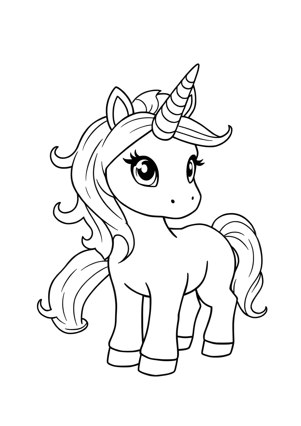 Drawing Roblox Adopt Me Unicorn Coloring Page coloring page for kids