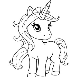 Drawing Roblox Adopt Me Unicorn Coloring Page coloring page for kids