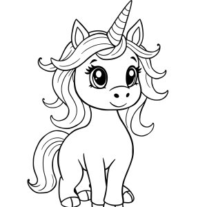 Unicorn Puppy Unicorn Dog Coloring Page coloring page for kids