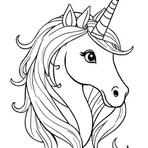 Unicorn Stress Coloring Page coloring page for kids