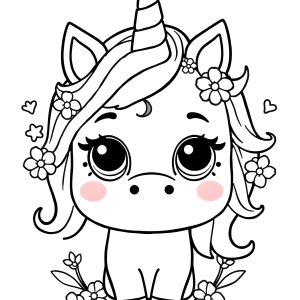 Emoji Unicorn Lol Coloring Page Unicorn coloring page for kids
