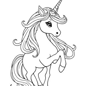 Unicorn Princess Celestia Coloring Page coloring page for kids