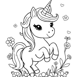 Lol Unicorn Coloring Page Unicorn De Colorat coloring page for kids