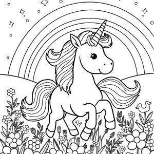 Images Of Unicorn Coloring Page coloring page for kids